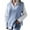 Blue, variant on Fesfesfes Women Sweaters Casual V-Neck Vest Loose Hollow Knitted Vest Ladies Fall Sweater Vest Under $10