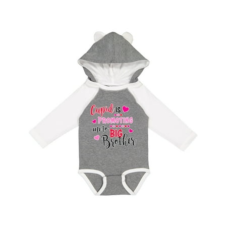 

Inktastic Cupid is Promoting me to Big Brother Gift Baby Boy Long Sleeve Bodysuit