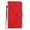 Red, variant on for iPhone 13 Case, Wallet Card Holder PU Leather Stand Flip Cases Wrist Strap Magnetic Closure Shockproof Protective Cover for iPhone 13, Black