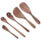 thumbnail image 3 of Juego de 5 cucharas de madera para sopa, arroz y cocina, 3 of 8