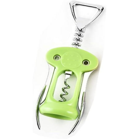 

WYJ Creative Multi-Purpose Wine and Beer Opener Zinc Alloy Cap Opener Creative Bottle Opener (Green)-0614