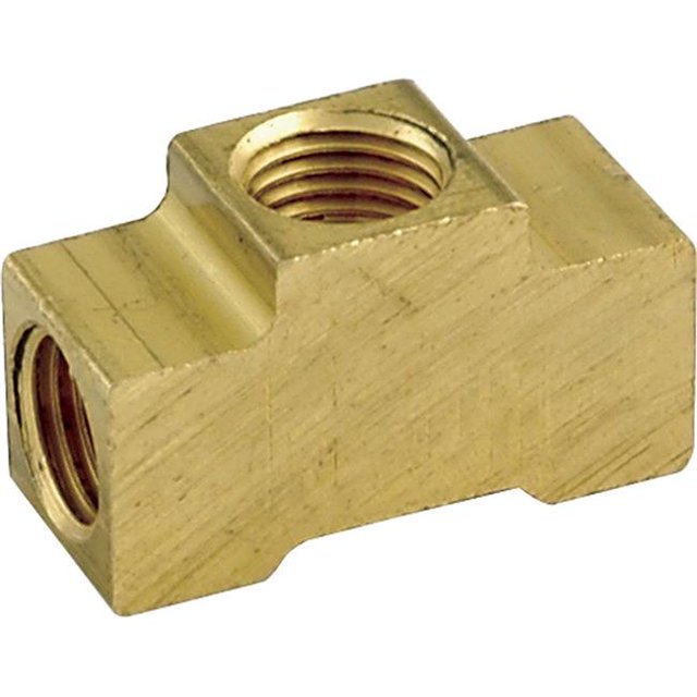 Allstar Performance ALL50136 0.18 in. Évasement Inversé Tee&44; Naturel - Pack de 2