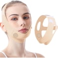 thumbnail image 1 of AoVoTo V - Line Neck Lift Tape Silicone Face Mask Dou Ble Chin Reducer, V - Line Lifting Mask Chin Strap For Sleeping - Sculpting Jawline & Double Chin Reduction, 1 of 1