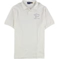 thumbnail image 1 of Ralph Lauren Mens Nautical Polo Shirt, white, 2XL, 1 of 2