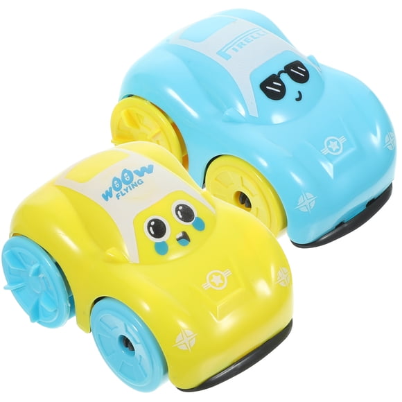 2 uds coche flotante en forma de coche de juguete modelado reloj de juguete juguete de dibujos animados para Baby Shower