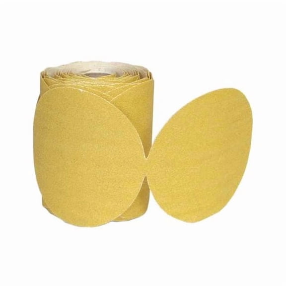 Norton Abrasives PSA Sanding Disc Roll,6 in Dia,P60 G 78072748553