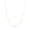 Rose Gold, variant on 5 Stones 0.15 CTTW Natural Half Diamond By The Yard Station Necklaces, Bezel Setting on 18" Extendable 14K Gold Chain (H Color, SI1-SI2 Clarity)