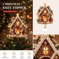 thumbnail image 5 of TTJ Wrought Iron Christmas Tree Topper, 7.87 Inch Nativity Scene Tree Decoration with Golden Star and Warm Lights, Religious Holiday Decor for Christmas Tree and Home Display(H), 5 of 5