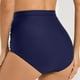 thumbnail image 3 of Acyse 2025 Womens Bikinis Clearance Ladies Fashion New High Waist Stretch Pleated Swimming Pants Juniors Conservative Swimming Pants, 3 of 3