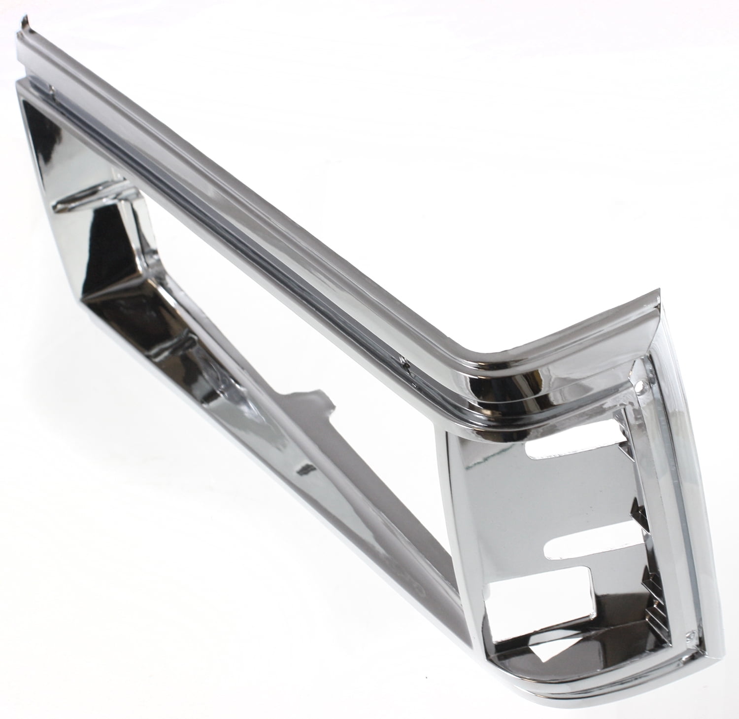 Replacement 6217 Headlight Door Compatible For 1981-1985 Chevrolet Caprice 1983-1986 Pontiac Parisienne Left Driver Chrome