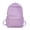 Purple, variant on 15.7" Black Backpack Laptop Bag - Waterproof Travel Backpack, Large Capacity School Bag with Side Pockets, Back to School， Minimalist Durable Commuter Bag for College Students