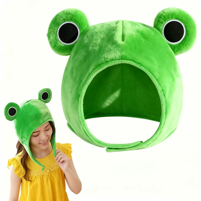 Big Eye Hat Cute Animal Cap For Halloween Party Dress Up Novelty Event Accessory