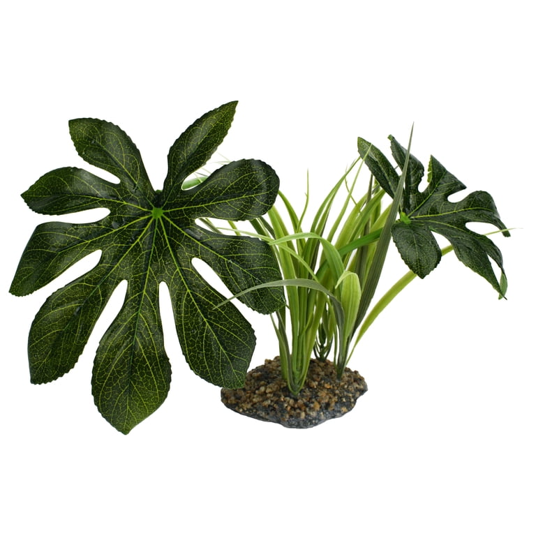 Komodo Jungle Plant with Gravel Base, Green photo 6