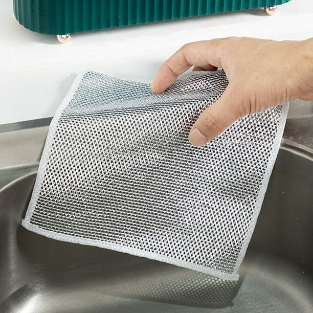Peggybuy Chiffons à vaisselle en microfibre polyvalents, chiffons de  nettoyage utiles, serviettes de nettoyage de cuisine 