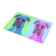thumbnail image 3 of MKHERT Attentive Dog Doormat Non-slip Bath Mat Floor Mat 30x18 inch, 3 of 3