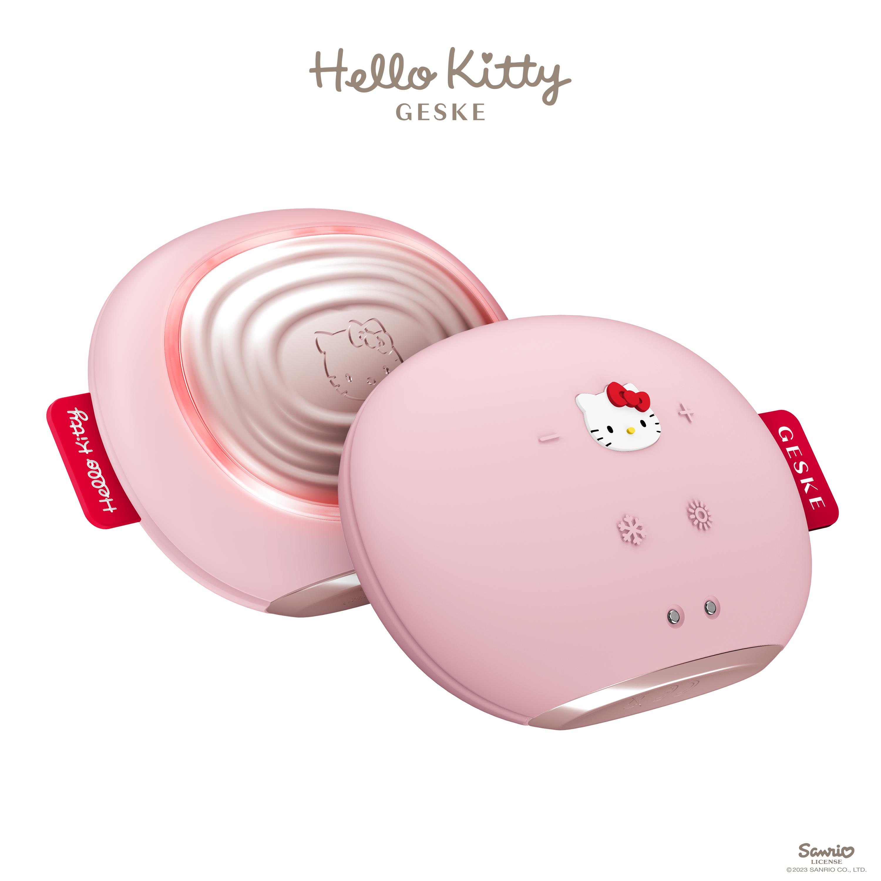 GESKE X Hello Kitty Youth-boosting Maske – Mit Hyaluron & Aloe Vera, Für Die Sonic Warm & Cool Mask, Vegan
