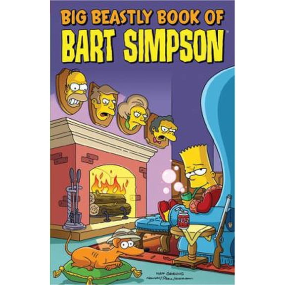 Pre-Owned Big Beastly Book of Bart Simpson (Paperback) 0061231282 9780061231285