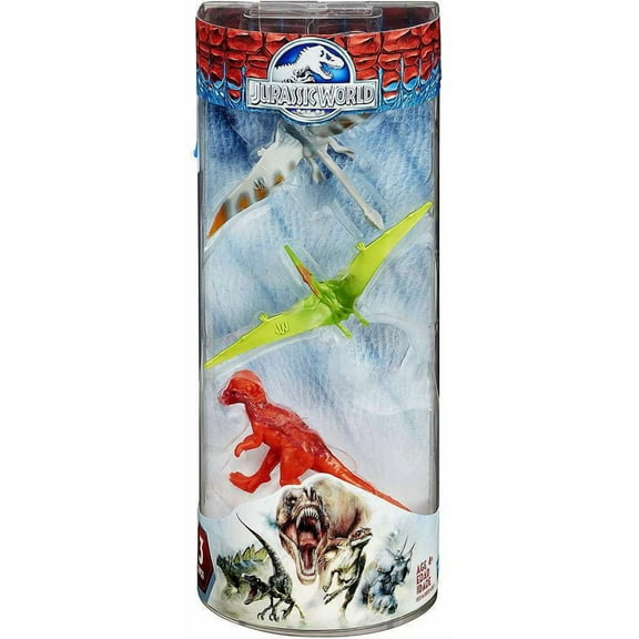 Hasbro Mini Dinosaurs Dimorphodon, Pteranodon & Pachycephalosaurus Figure, 3 Pack