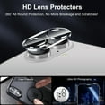 thumbnail image 7 of [2+2 Pack] We Life Compatible with iPhone 17 Screen Protector with Camera Lens Protector, [9H+ Tempered Glass] [Military-Grade Drop Protection] HD Clear, Anti-Scratch, 7 of 7
