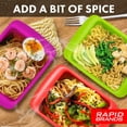 thumbnail image 6 of Rapid Brands Ramen Cooker, Made Exclusively for Walmart, Microwave Ramen in 3 Minutes, BPA Free Plastic, Dishwasher Safe, 6 of 8