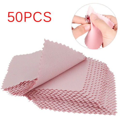 Datingday Datingday 50 PCS Silver Polishing Cloth