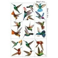 thumbnail image 7 of Hummingbird Decorations 9 Sheets 17 Pcs Window Clings Decor, Anti-Collision Window Clings to Prevent Bird Strikes on Window Glass, 7 of 7