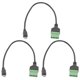 thumbnail image 2 of Adaptador de enchufe de terminal sin soldadura NikouMX 3 piezas Micro USB 5 Cable Adaptador, 2 of 8