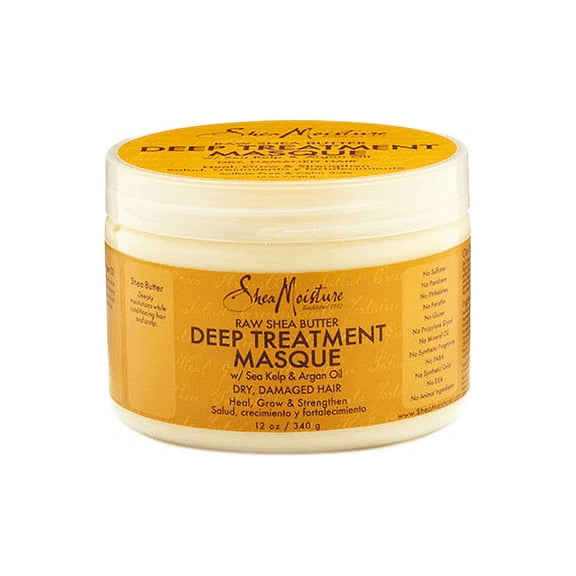 Shea Moisture Raw Shea Butter Deep Treatment Masque 12 oz (Pack of 4)