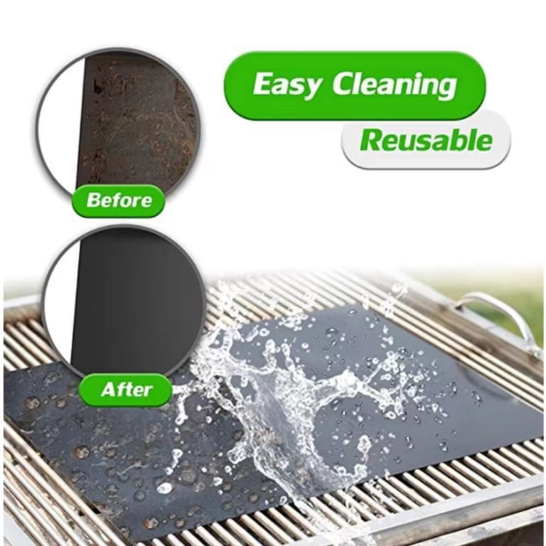 Aedavey BBQ Grill Mat Set, 5-Pack Non-Stick Mats photo 4