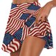 thumbnail image 1 of ICHUANYI Clearance Women's Summer Pleated Tennis Skirts Athletic Stretchy Short Yoga Fake Two Piece Trouser Skirt Shorts(Red, M) ICHUANYI WER2023080904966, 1 of 5