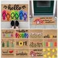 thumbnail image 2 of Summer Door Mat Summer Porch Decor Low Profile Floor Mat Welcome Door Mats Indoor Outdoor Non Slip Doormat, 2 of 7