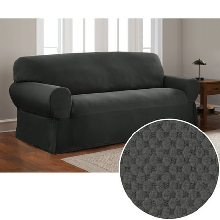 Mainstays Stretch Pixel 1 Piece Sofa Furniture Cover