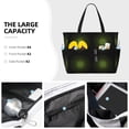 thumbnail image 3 of Fotbe Mandala With Marijuana Leaf Bolsa de Viaje para Playa - Resistente al Agua, Bolsa Tote de Gran Capacidad y Ligera con 7 Bolsillos para Mujeres y Hombres, 3 of 7