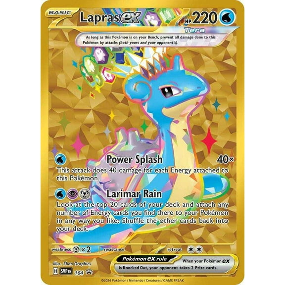 Pokemon Scarlet & Violet Promo Lapras ex SVP164