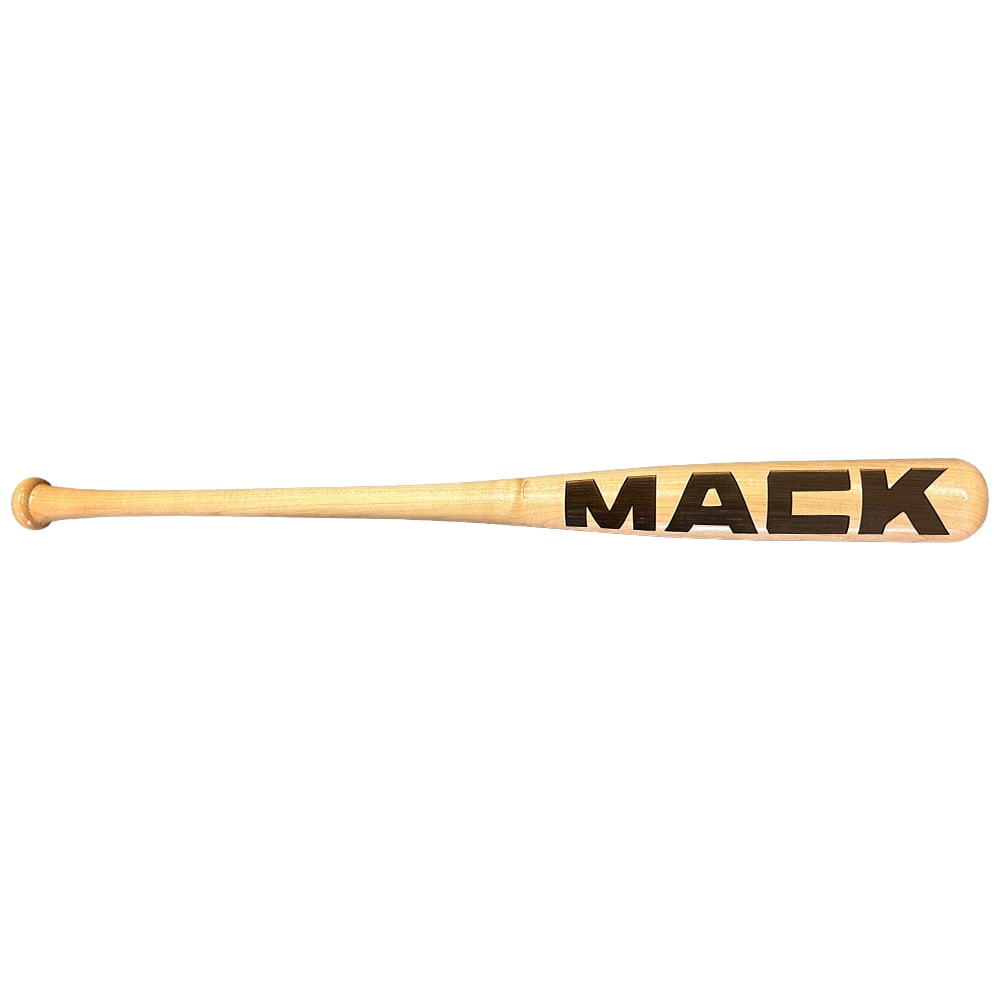 Mack Engraved Baseball Bat