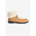thumbnail image 4 of Comfortview Arctic Bootie Faux Fur Trim Women's Winter Snow Boots (Wide Widths Available), 4 of 6