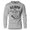 Sport Grey, variant on GYMISH Heavy Lift Lightweight Long Sleeve Hooded T-Shirt for Men – Funny Gym Hoodie, Powerlifting & Workout Apparel, Sport Grey, Small