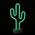 thumbnail image 5 of Lámpara de luz nocturna con letrero de neón de cactus con base de soporte decorativa Sincero Electrónica, 5 of 5