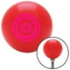 Bouton de Changement de Vitesse Rouge Cible Étoile Rose avec M16 x 1.5 Insert Shifter Auto Manuel Personnalisé Brody – image 1 sur 1