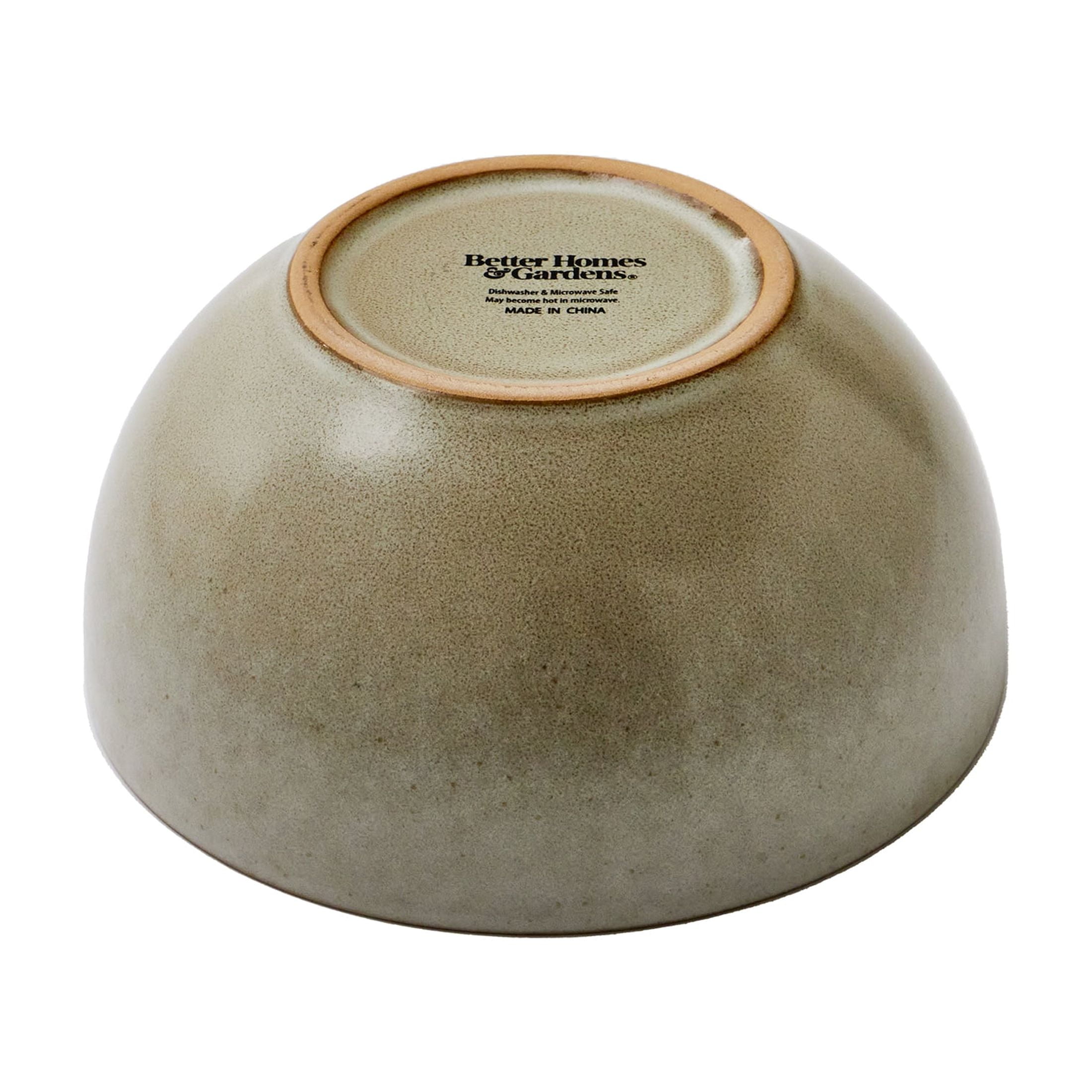 (2 pack) Better Home and Gardens Banks Cream 6-inch Stoneware Cereal Bowl