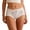 Coffee, variant on High Waisted Underwear for Women High Cut Full Coverage Soft Breathable Bikini Briefs Stretch No Show Lightweight Underwear Coffee L