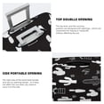 thumbnail image 6 of Multi-Size Suitcase Protective Cover Full Range Double Stitching Invisible Zipper For Travel Business Black Background Of Cactus Small, 6 of 8