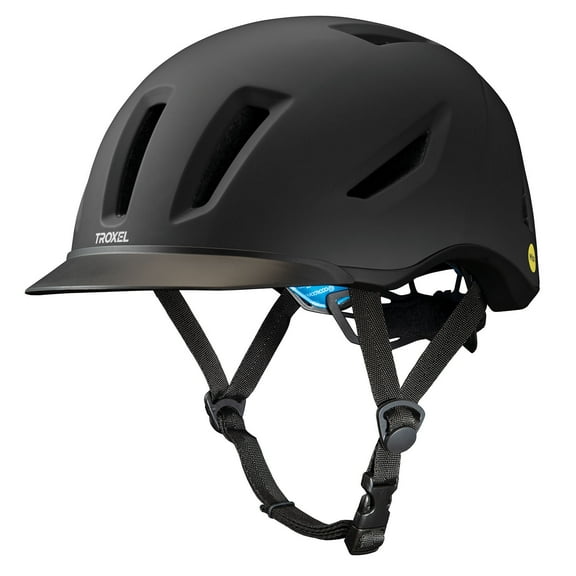 Troxel Terrain Helmet w/MIPS, Black Duratec, Small