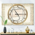 thumbnail image 4 of Designart 'Glamorous Sparkle Purse I' Traditional wall clock, 4 of 4