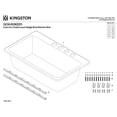 thumbnail image 6 of Gourmetier GCKUS362211 Towne 36-Inch Cast Iron Single Bowl Undermount Kitchen Sink (4-Hole) in White, 6 of 8
