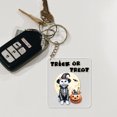 thumbnail image 4 of Trick or Treat Manx Needs Candy Happy Halloween Night Acrylic Keychain Cat Lover Kitten Owner Gifts Collar Charm Tag Keyring - 02020, 4 of 5
