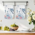 thumbnail image 3 of Coastal Turtle Kitchen Towels Set of 1, Summer Beach Nautical Ocean Coral Seahorse Absorbent Dish Towels for Kitchen, Microfiber Hand Towel, Quick Drying Tea Towel for Cleaning Decorative Dishcloths, 3 of 7