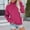 *Hot Pink, variant on BODOAO Sweatshirt for Women 2025 Fall Outfits Long Sleeve Loose Top Turtleneck Sweater Shirts with Pocket Mockneck Sweatshirt Plain Loose Fit Crewneck Sweatshirts Fall Hoodies Sweaters Black L