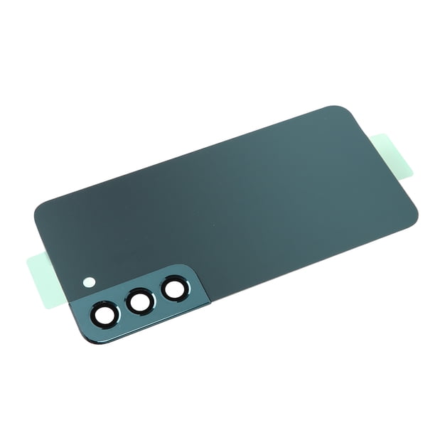 Kit de carcasa de cubierta de vidrio para teléfono celular, cubierta de puerta trasera bien ajustada, cubierta de vidrio de pantalla exterior para Samsung Galaxy S22 verde