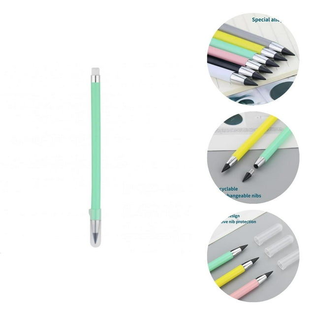 Eternal Crayon Inkless Longue Durée Écriture Fluide Léger Effaçable Fournitures Scolaires